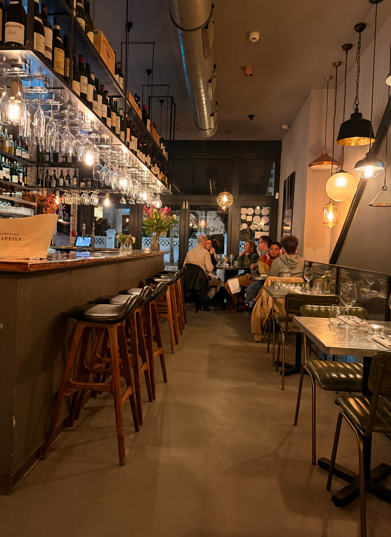 Margaux modern French restaurant in South Kensington, London