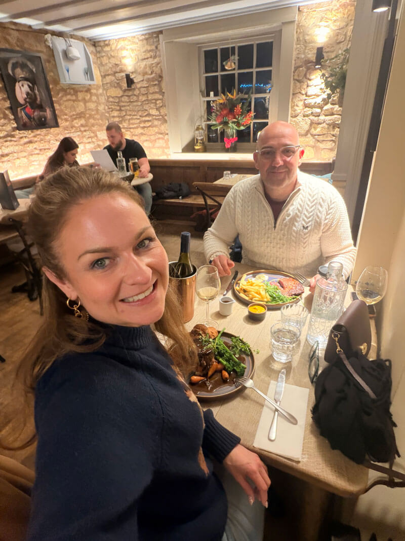 The Mousetrap pub and restaurant in Bourton-on-the-Water, Cotswolds — popular village dining spot