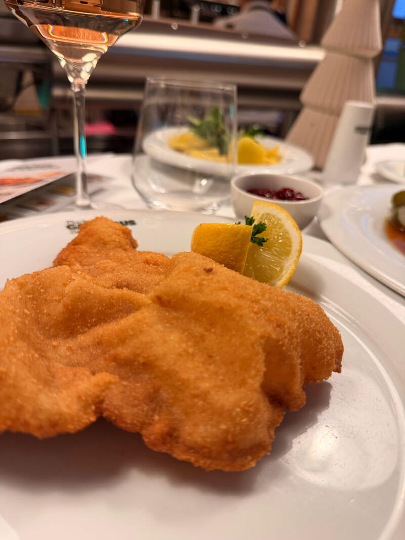 The original Wiener Schnitzel — a classic Viennese dish